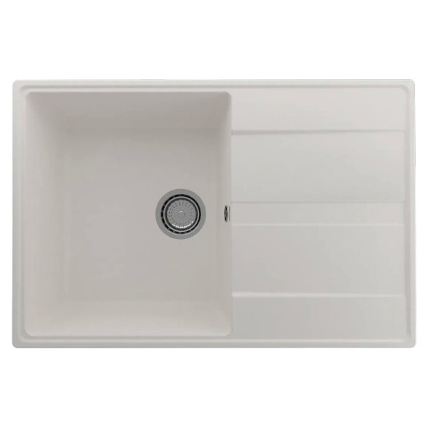 Кухонная мойка Ulgran Quartz Prima 750-01, жасмин. Фото 1