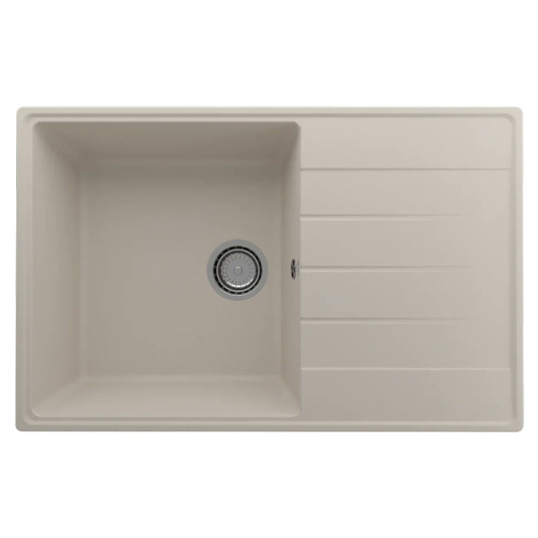 Кухонная мойка Ulgran Quartz Prima 780-02, лен. Фото 1