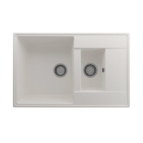 Кухонная мойка Ulgran Quartz Prima 780 1,5K-01, жасмин. Фото 1