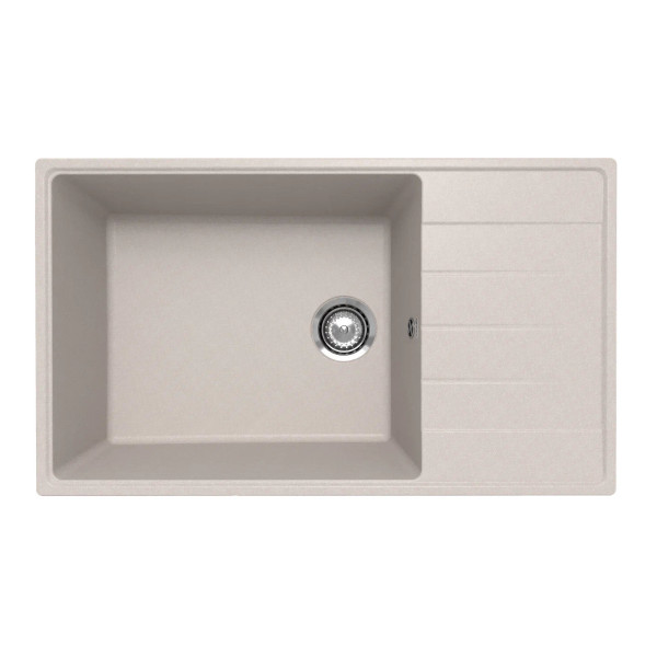 Кухонная мойка Ulgran Quartz Prima 860-10, песок. Фото 1