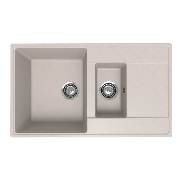 Кухонная мойка Ulgran Quartz Prima 860 1,5 K-10, песок. Фото 1