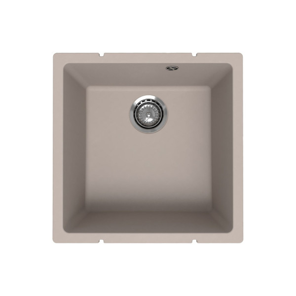 Кухонная мойка Ulgran Quartz Under 400-02, лен. Фото 1