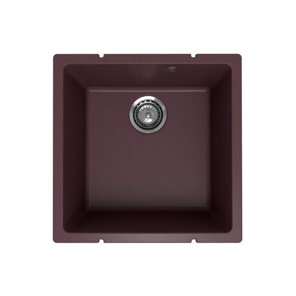 Кухонная мойка Ulgran Quartz Under 400-06, трюфель. Фото 1