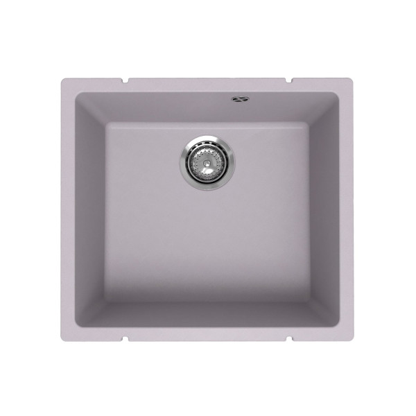 Кухонная мойка Ulgran Quartz Under 450-04, платина. Фото 1