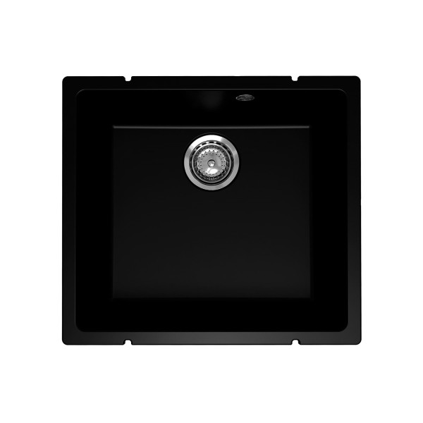 Кухонная мойка Ulgran Quartz Under 450-07, уголь. Фото 1