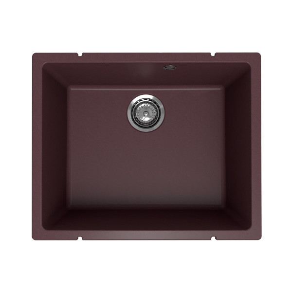 Кухонная мойка Ulgran Quartz Under 500-06, трюфель. Фото 1