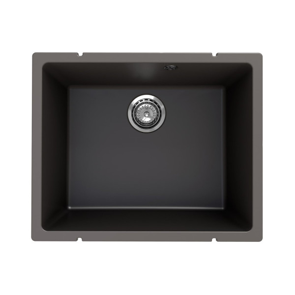 Кухонная мойка Ulgran Quartz Under 500-09, асфальт. Фото 1