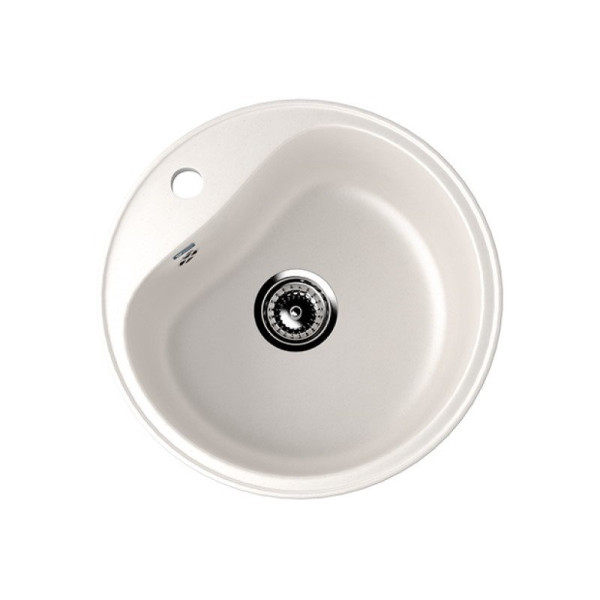 Кухонная мойка Ulgran U-100-331, белый. Фото 1