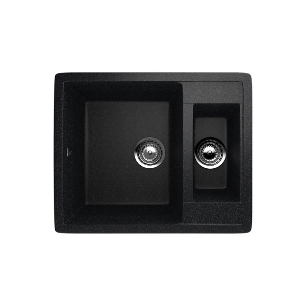 Кухонная мойка Ulgran U-106-308, черный. Фото 1