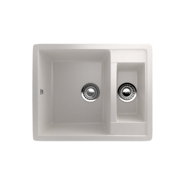 Кухонная мойка Ulgran U-106-331, белый. Фото 1