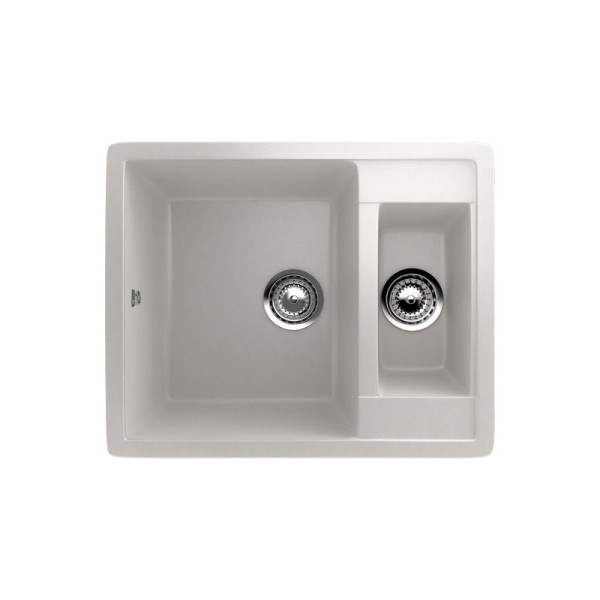 Кухонная мойка Ulgran U-106-341, ультра-белый. Фото 1