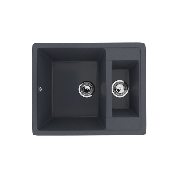 Кухонная мойка Ulgran U-106-343, антрацит. Фото 1