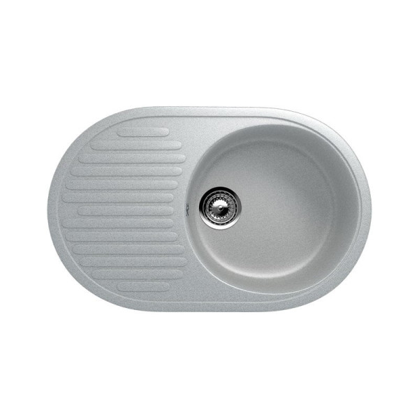 Кухонная мойка Ulgran U-107-310, серый. Фото 1
