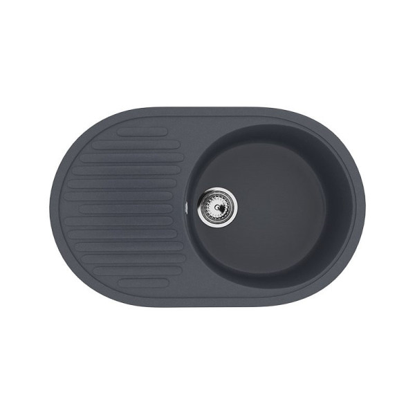 Кухонная мойка Ulgran U-107-343, антрацит. Фото 1