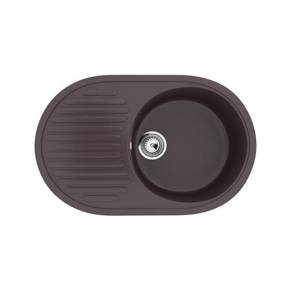 Кухонная мойка Ulgran U-107-345, шоколад. Фото 1