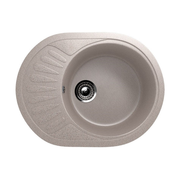 Кухонная мойка Ulgran U-107м-302, песочный. Фото 1