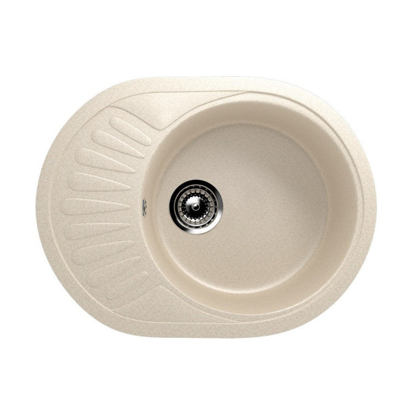 Кухонная мойка Ulgran U-107м-328, бежевый. Фото 1