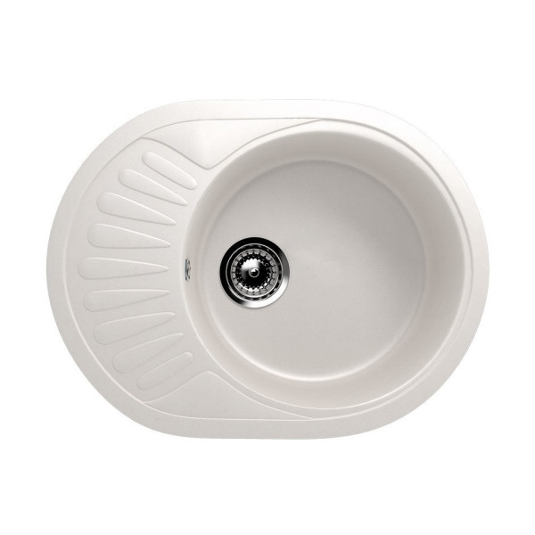 Кухонная мойка Ulgran U-107м-331, белый. Фото 1