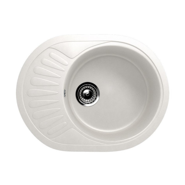 Кухонная мойка Ulgran U-107м-341, ультра-белый. Фото 1