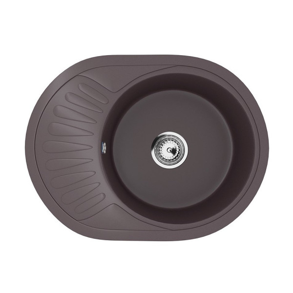 Кухонная мойка Ulgran U-107м-345, шоколад. Фото 1
