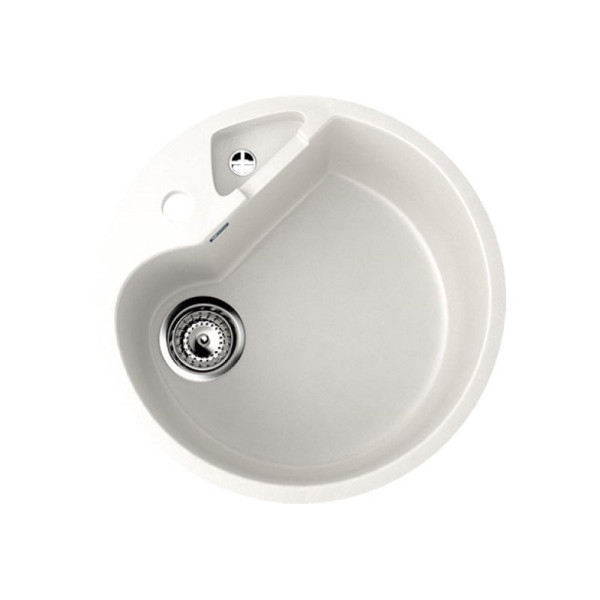 Кухонная мойка Ulgran U-108-341, ультра-белый. Фото 1