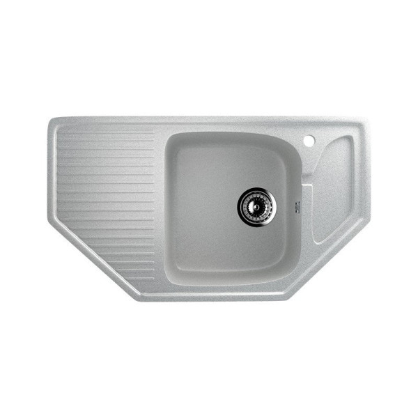 Кухонная мойка Ulgran U-109-310, серый. Фото 1
