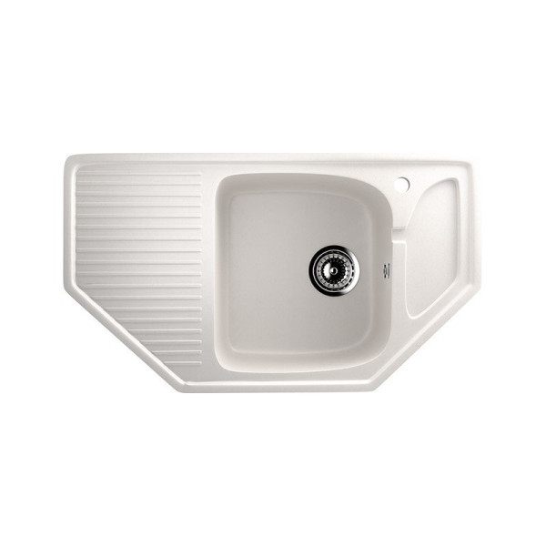 Кухонная мойка Ulgran U-109-331, белый. Фото 1