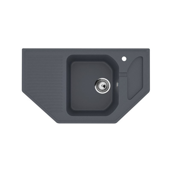 Кухонная мойка Ulgran U-109-343, антрацит. Фото 1