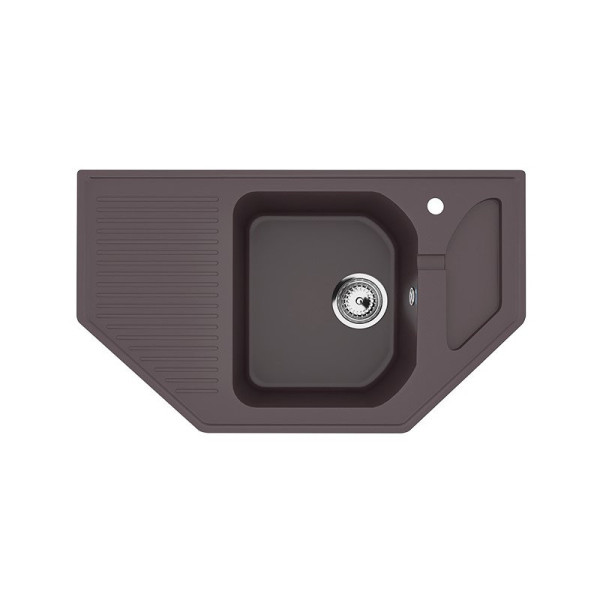 Кухонная мойка Ulgran U-109-345, шоколад. Фото 1