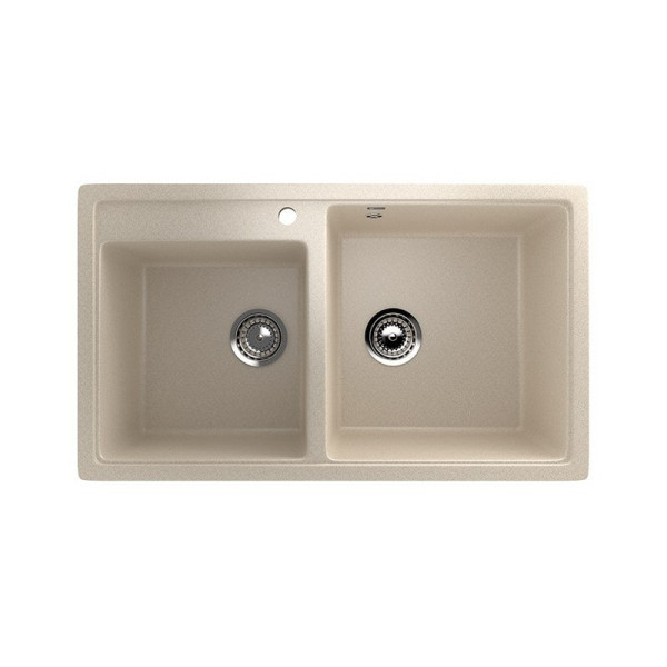 Кухонная мойка Ulgran U-200-328, бежевый. Фото 1