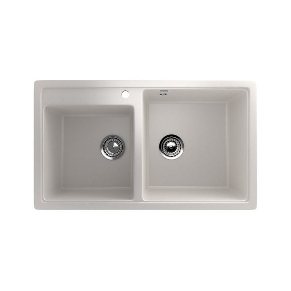 Кухонная мойка Ulgran U-200-331, белый. Фото 1