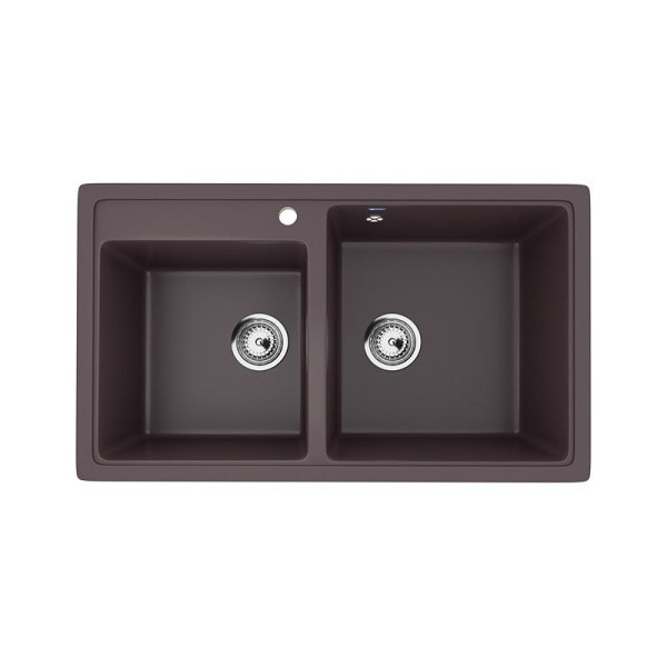 Кухонная мойка Ulgran U-200-345, шоколад. Фото 1