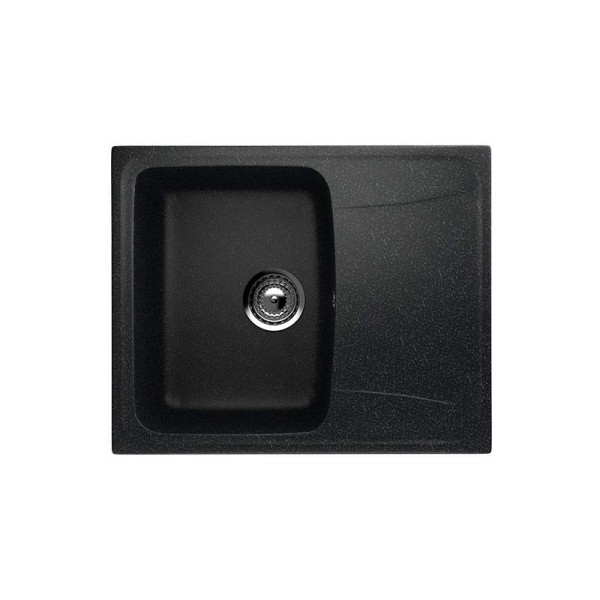 Кухонная мойка Ulgran U-201-308, черный. Фото 1