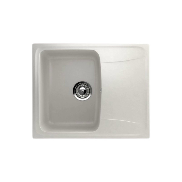 Кухонная мойка Ulgran U-201-341, ультра-белый. Фото 1