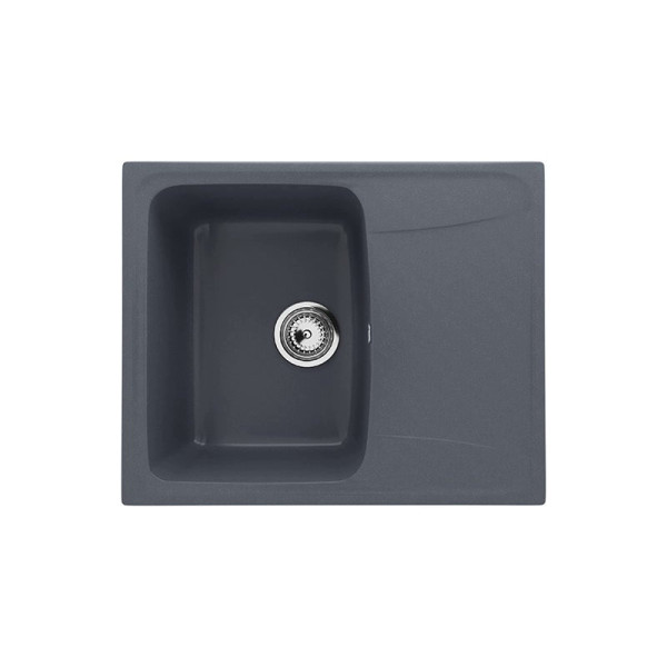 Кухонная мойка Ulgran U-201-343, антрацит. Фото 1