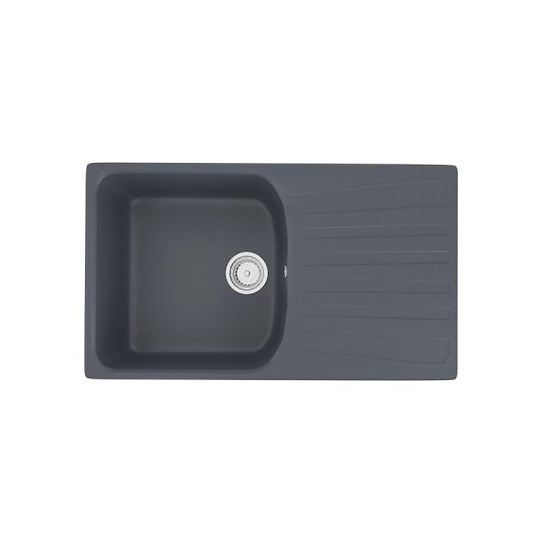 Кухонная мойка Ulgran U-203-343, антрацит. Фото 1