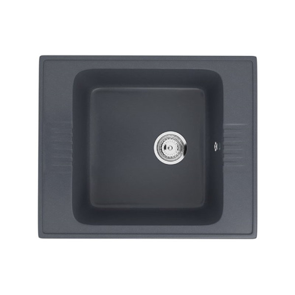 Кухонная мойка Ulgran U-204-343, антрацит. Фото 1