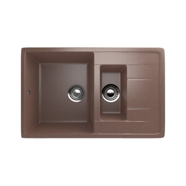 Кухонная мойка Ulgran U-205-307, терракот. Фото 1