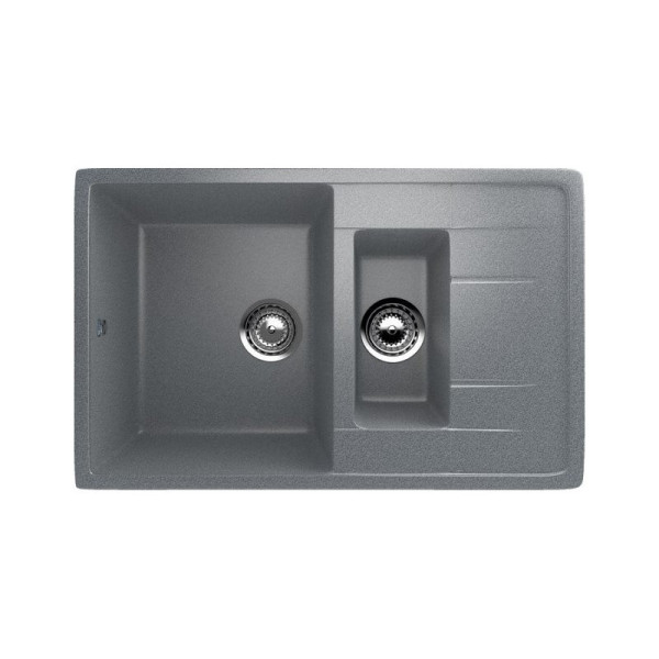 Кухонная мойка Ulgran U-205-309, темно-серый. Фото 1
