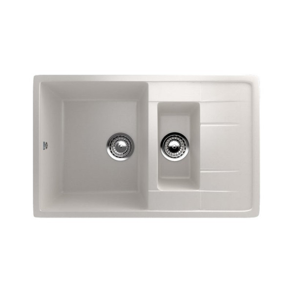 Кухонная мойка Ulgran U-205-331, белый. Фото 1