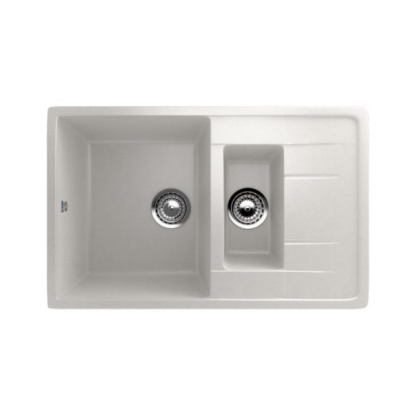 Кухонная мойка Ulgran U-205-341, ультра-белый. Фото 1