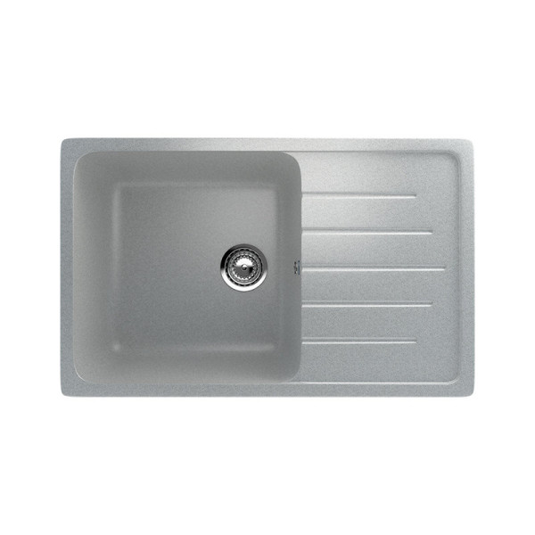 Кухонная мойка Ulgran U-400-310, серый. Фото 1