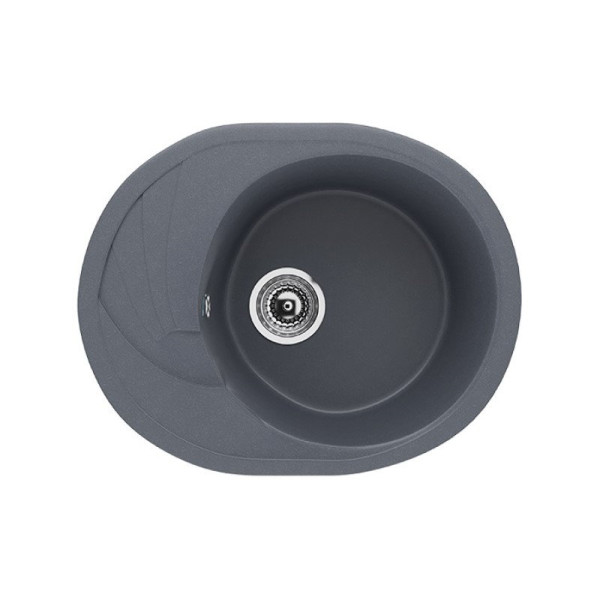 Кухонная мойка Ulgran U-403-343, антрацит. Фото 1