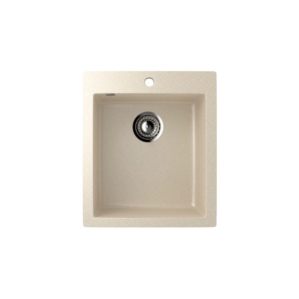 Кухонная мойка Ulgran U-404-328, бежевый. Фото 1