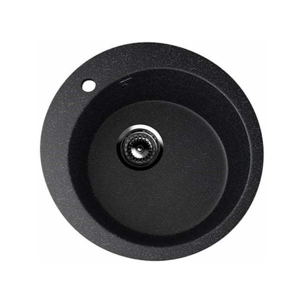 Кухонная мойка Ulgran U-405-308, черный. Фото 1