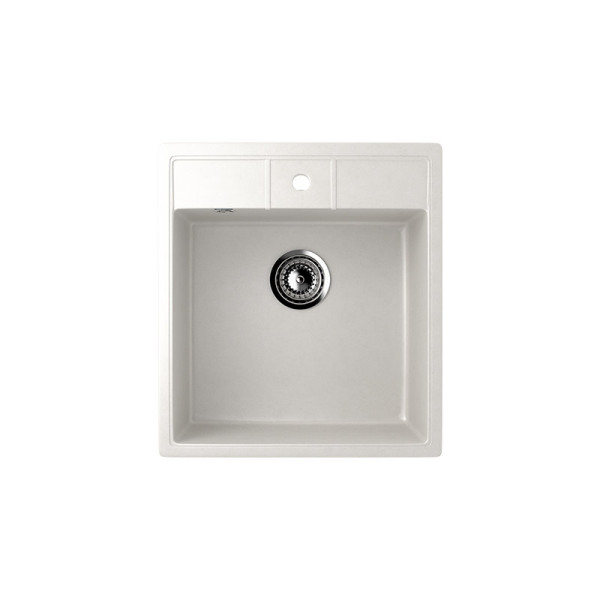 Кухонная мойка Ulgran U-406-341, ультра-белый. Фото 1