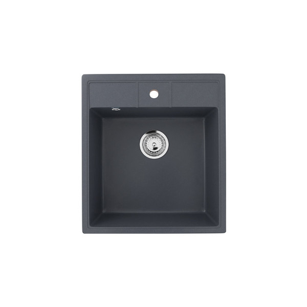 Кухонная мойка Ulgran U-406-343, антрацит. Фото 1