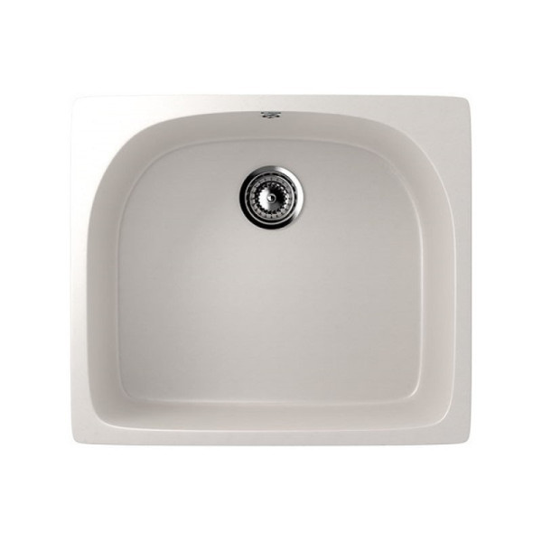 Кухонная мойка Ulgran U-408-331, белый. Фото 1