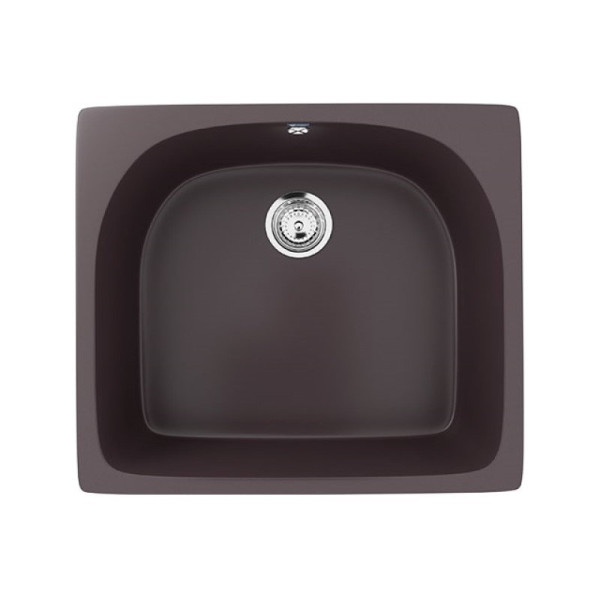 Кухонная мойка Ulgran U-408-345, шоколад. Фото 1