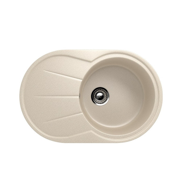 Кухонная мойка Ulgran U-503-328, бежевый. Фото 1